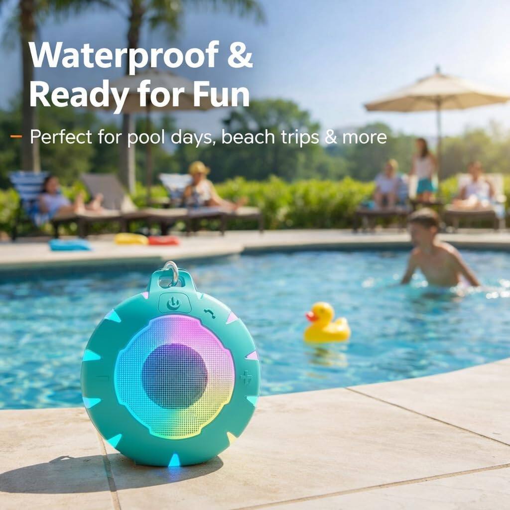 Waterproof & Ready for Fun  
- Perfect for pool days, beach trips & more