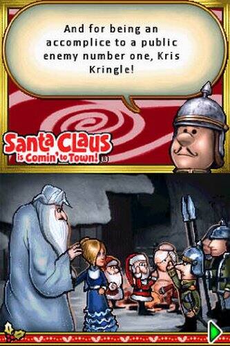 And for being an accomplice to a public enemy number one, Kris Kringle!

Santa Claus is Comin' to Town!