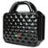 Front. Brentwood - Brentwood Couture Purse Non-Stick Dual Waffle Maker in Black with Indicator Lights - Black.