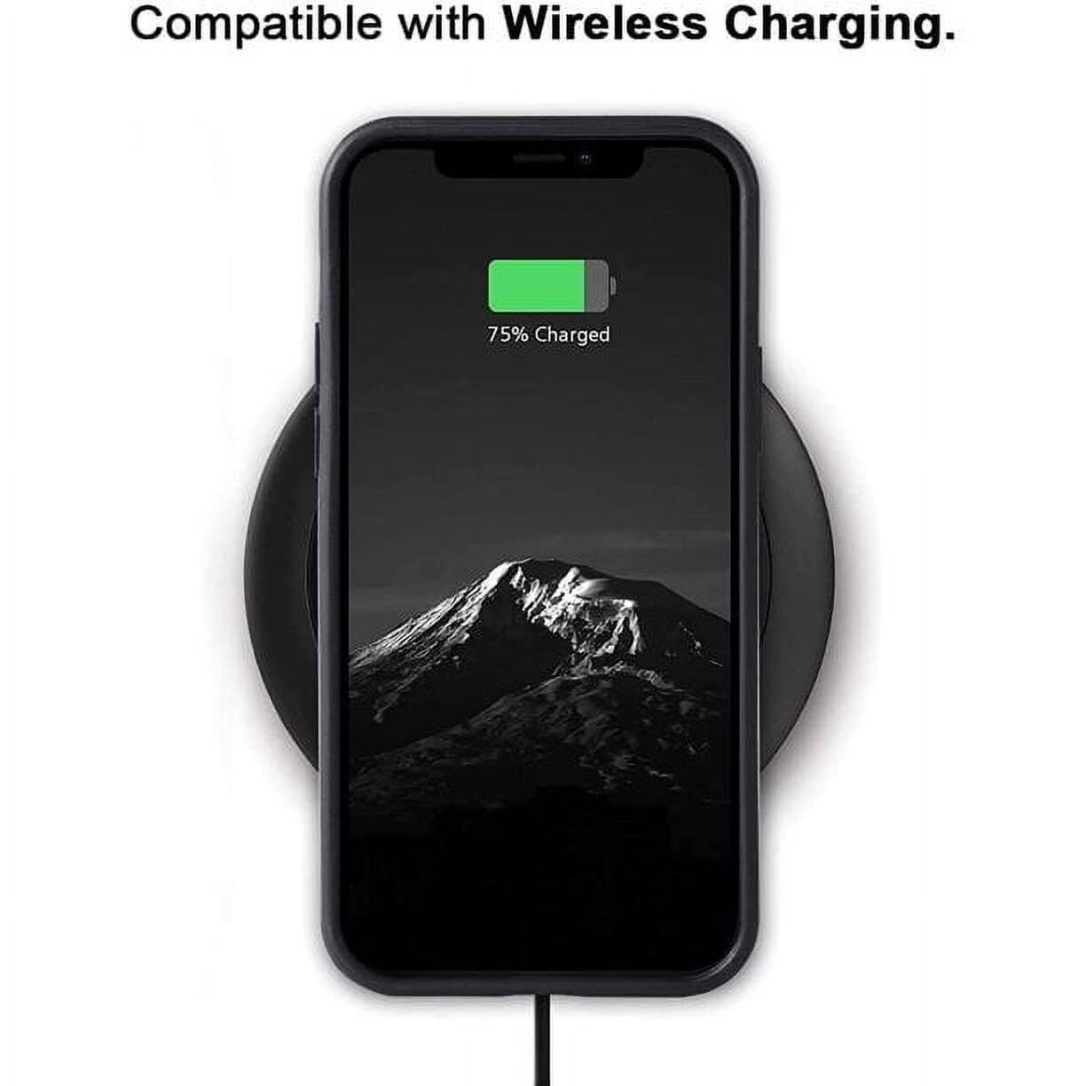 Compatible with Wireless Charging. 75% Charged.