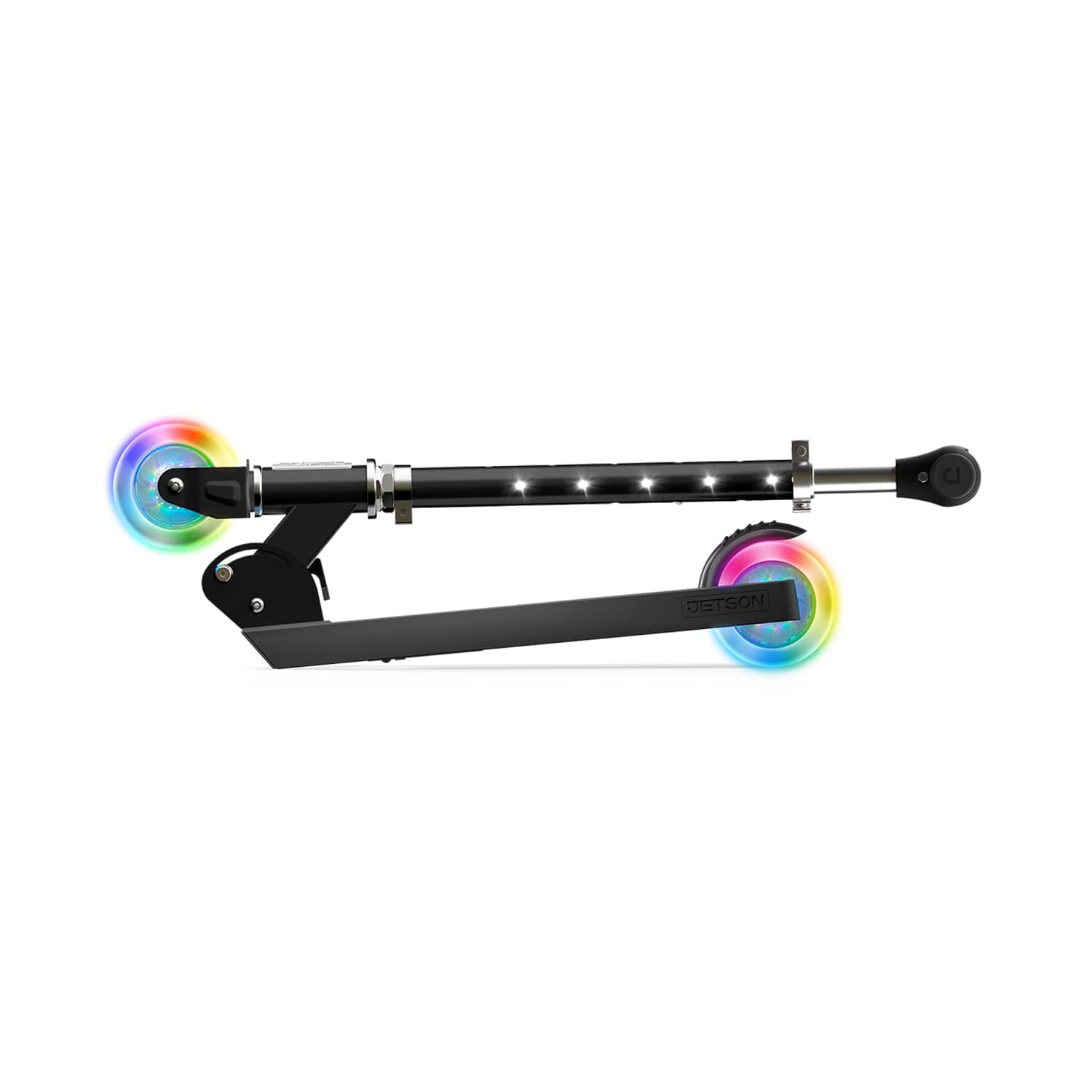 Alt View 13. Jetson - Moonbeam Kids Light-Up Kick Scooter - Black.