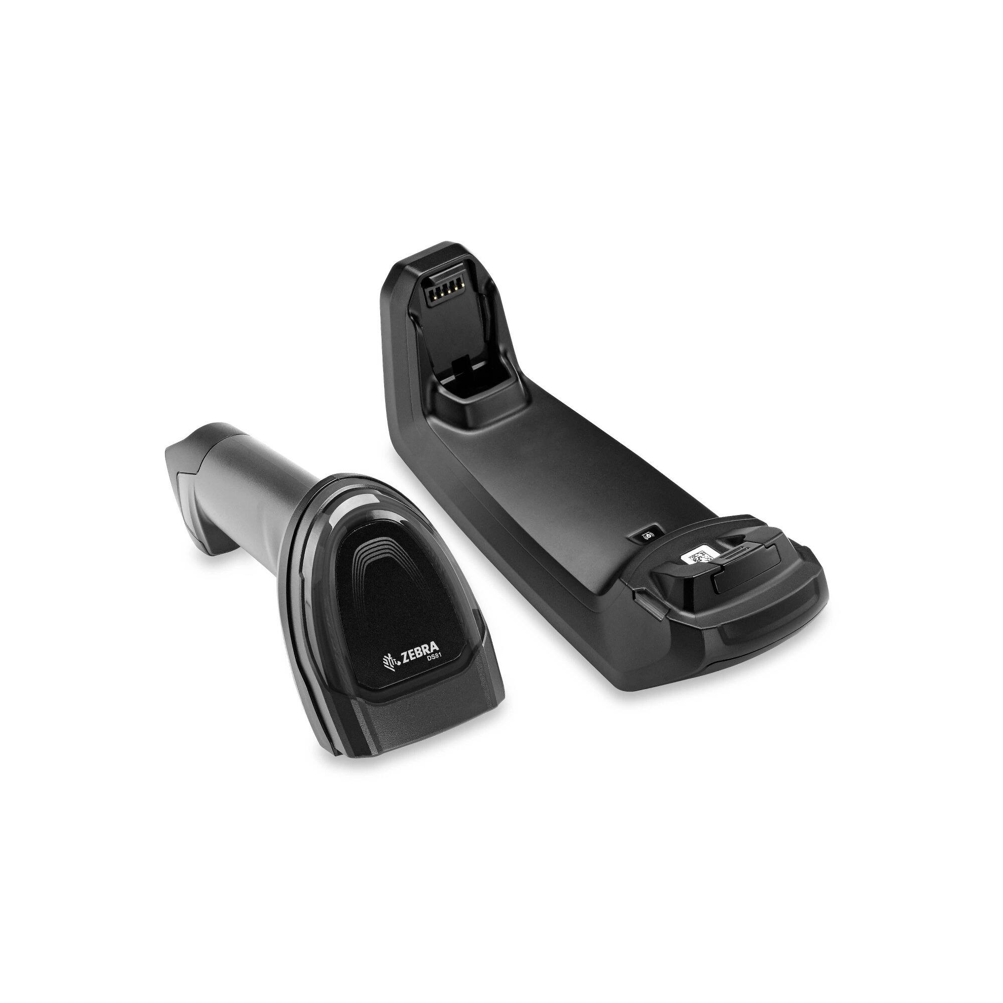 Back. Zebra Technologies - Zebra DS8178 Series Cordless Handheld Scanner Kit with Standard Cradle (Black).