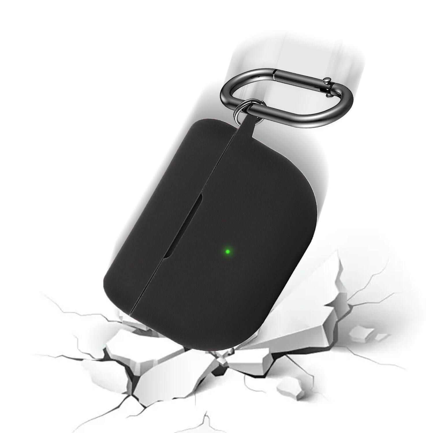 Alt View 16. SaharaCase - Venture Series Silicone Case for Jabra Elite 10 Gen 2 Headphones - Scorpion Black.