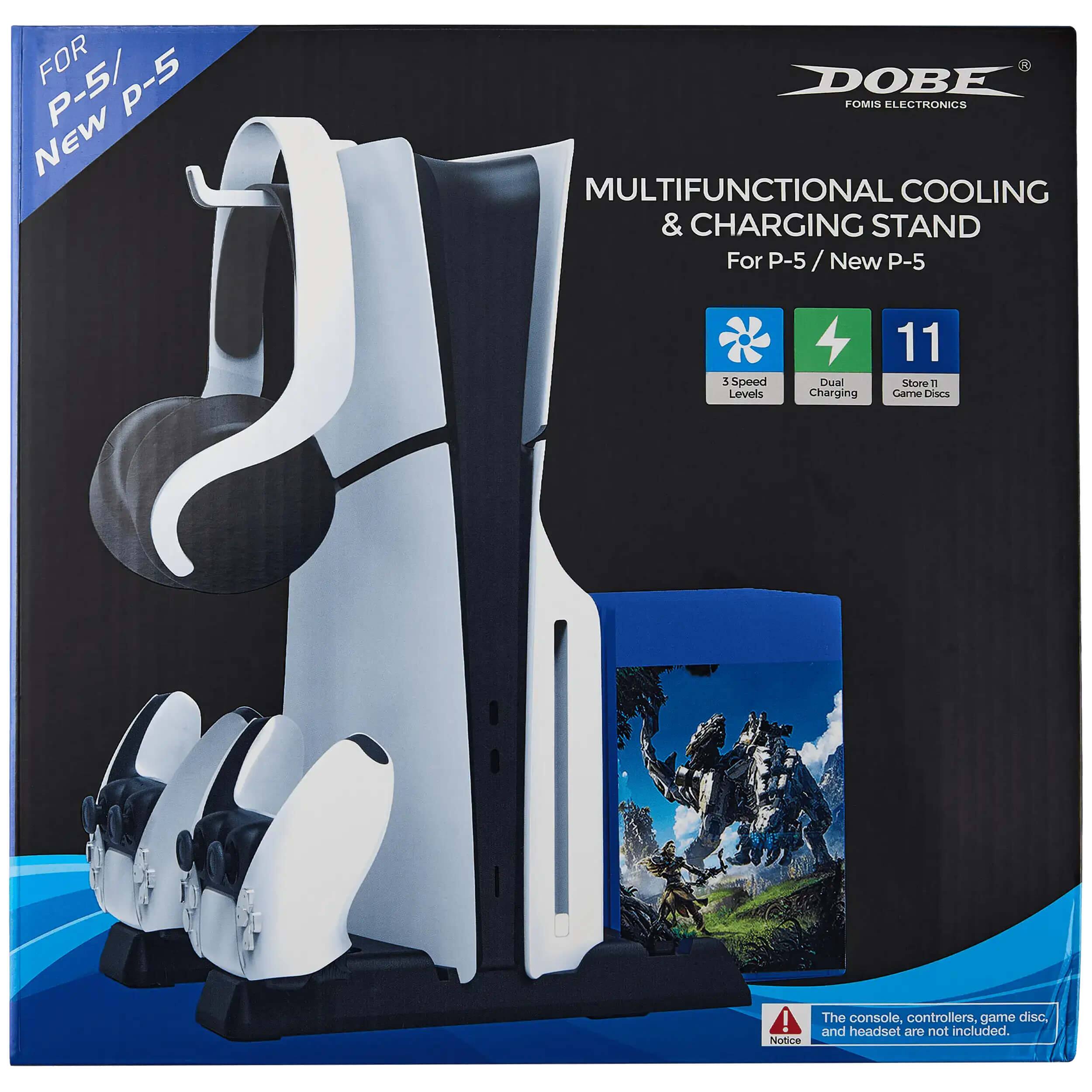 Dobe Multifunctional Cooling Charging Stand Compatible For