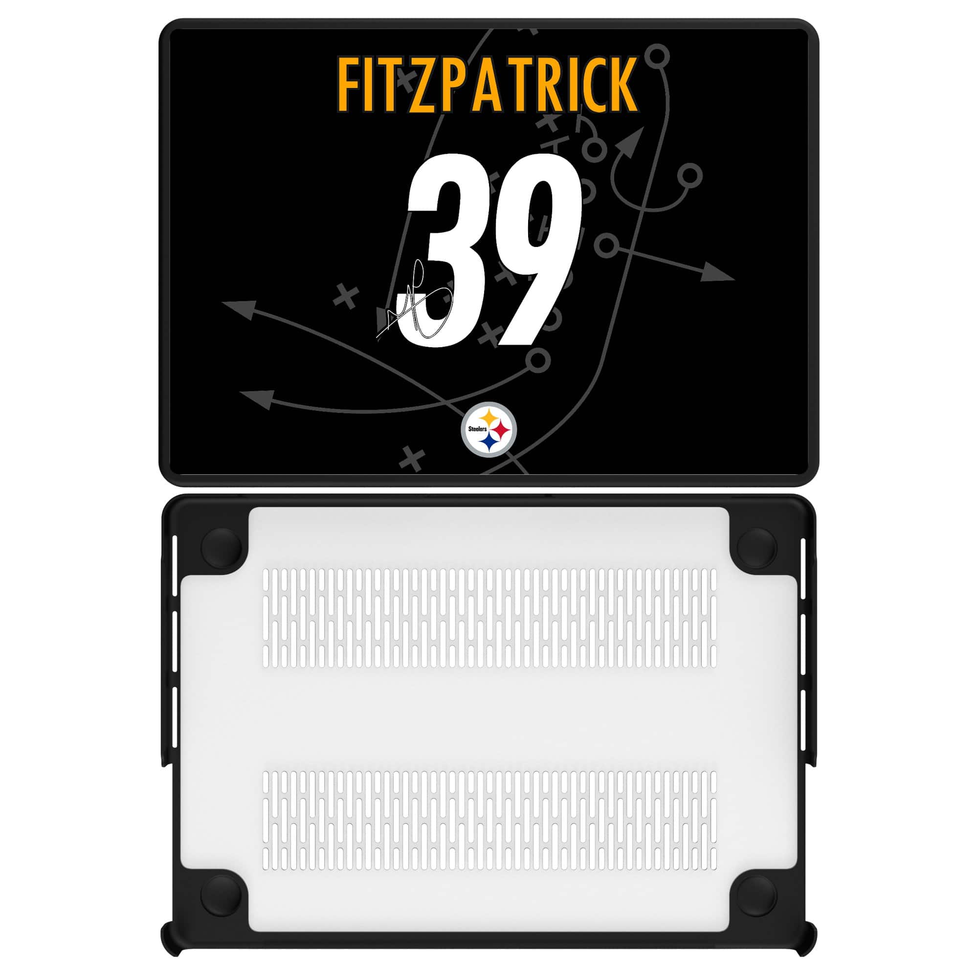Keyscaper - Minkah Fitzpatrick Pittsburgh Steelers MacBook Case - Pro 13 in - Multicolor