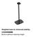 Weighted base for enhanced stability
Built at optimum listening height
