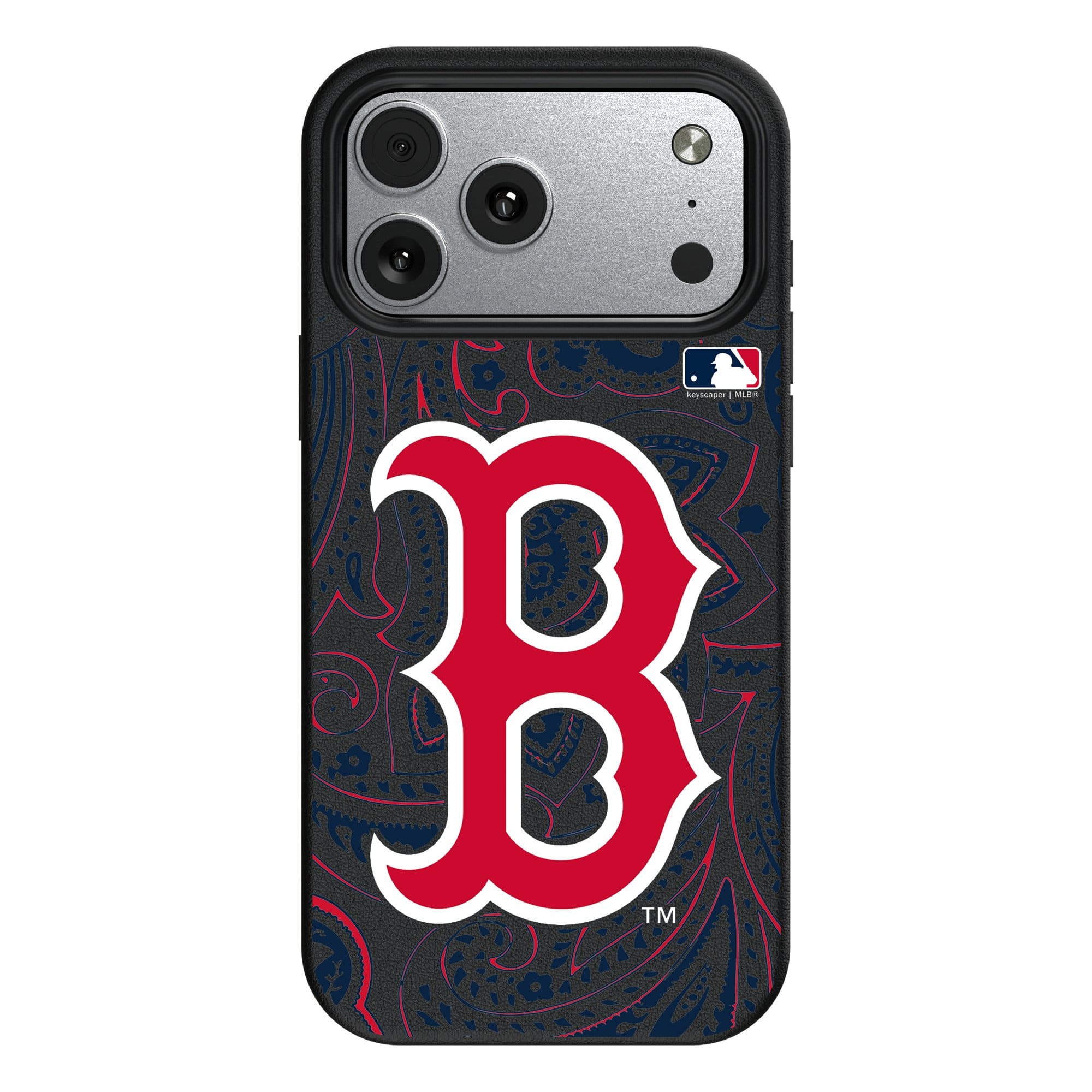 Keyscaper - MLB - Boston Red Sox - Paisley iPhone Magnetic Bump Case - 17 Pro - Black price history on PriceWatchPro
