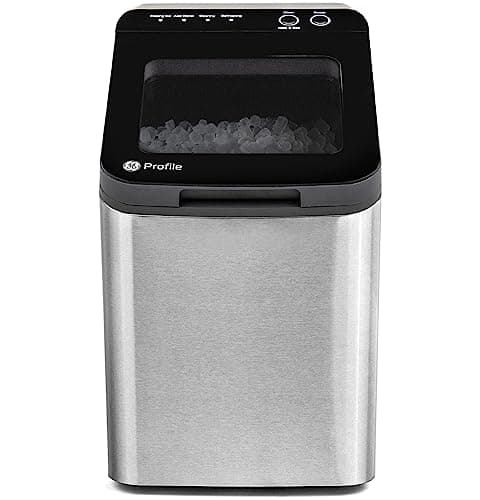GE - PROFILE OPAL 1.0 NUGGET ICE MAKER COUNTERTOP PEBBLE ICE MAKER - Stainless Steel