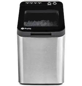 GE - PROFILE OPAL 1.0 NUGGET ICE MAKER COUNTERTOP PEBBLE ICE MAKER - Stainless Steel