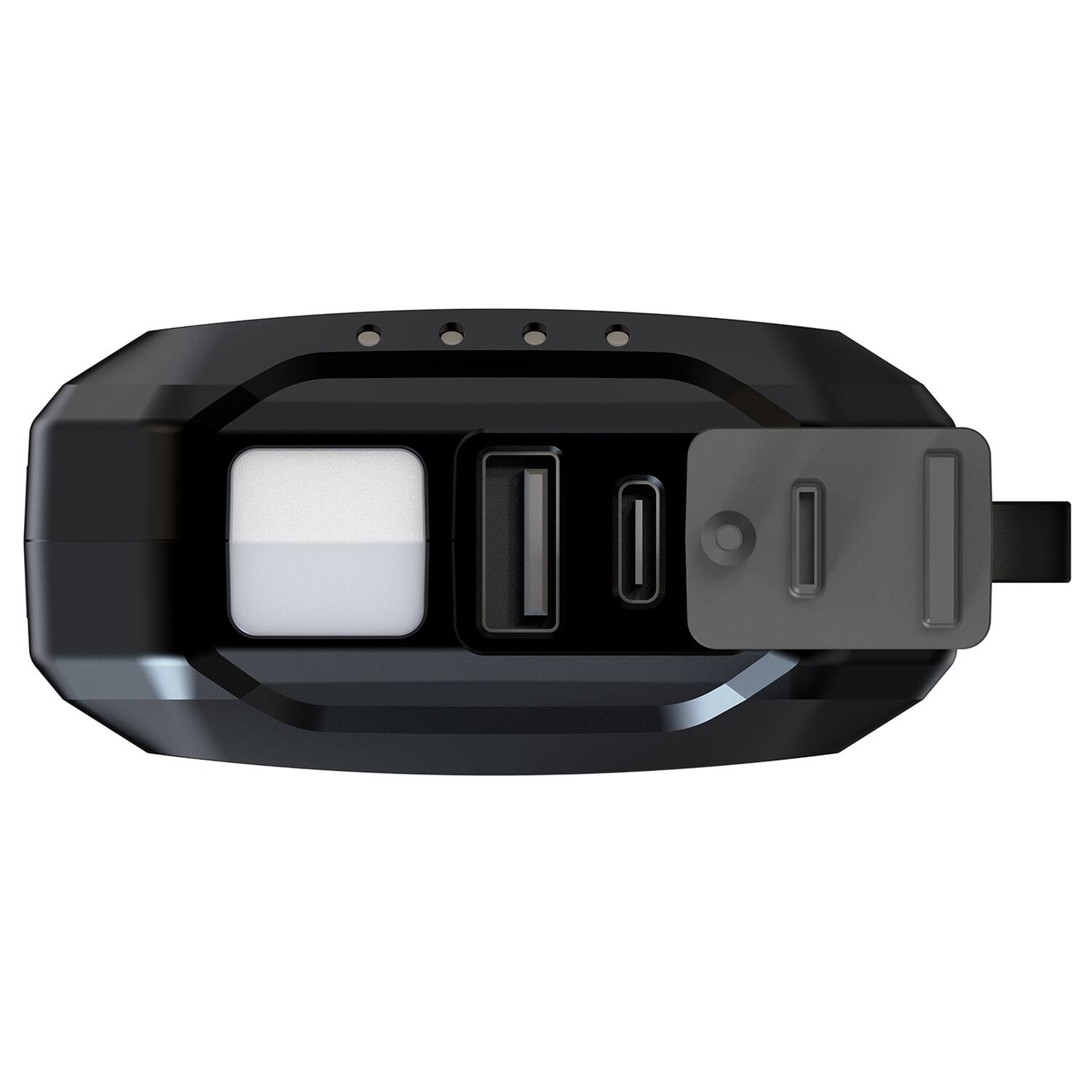 Alt View 1. ToughTested - 10,000-mAh 20-Watt USB-C and USB-A Explorer 10 Portable Power Pack with Hand Warmer - Orange.