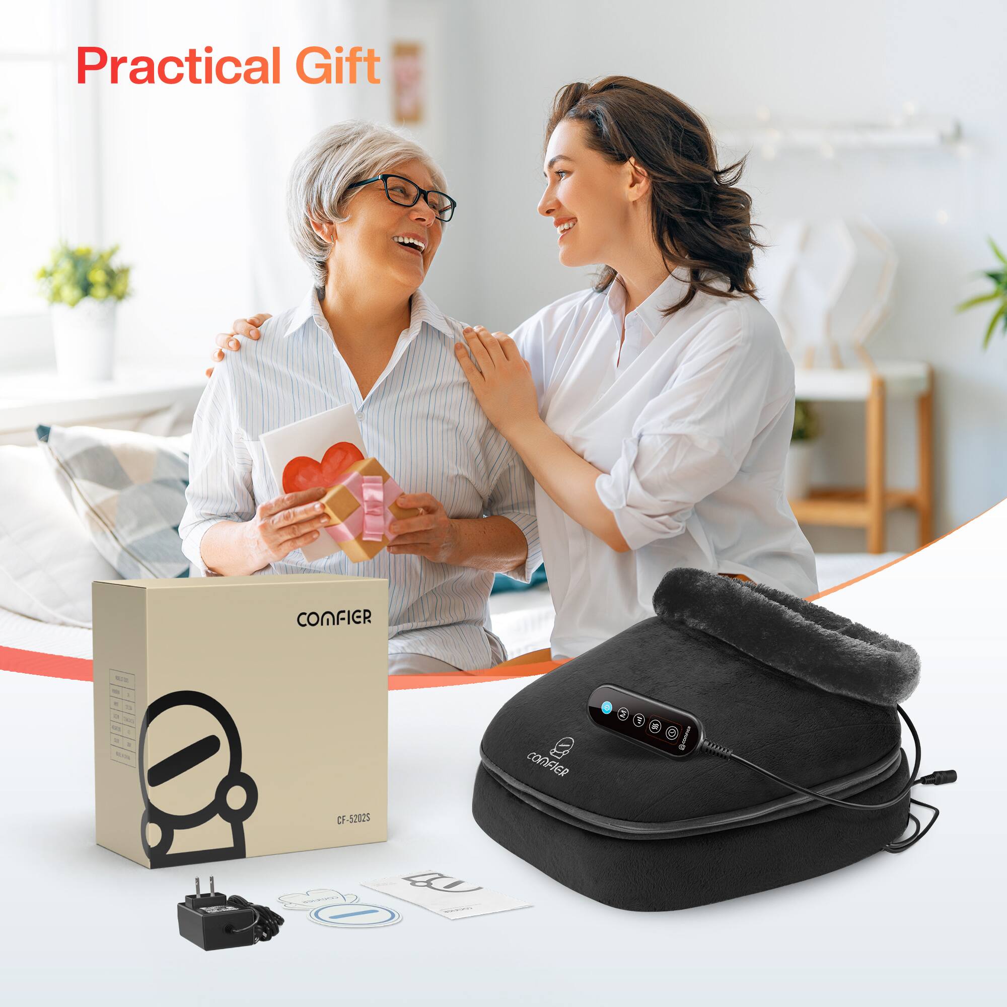 Practical Gift

COMFIER
CF-5202S COATRAPP 100 4

COMFIER