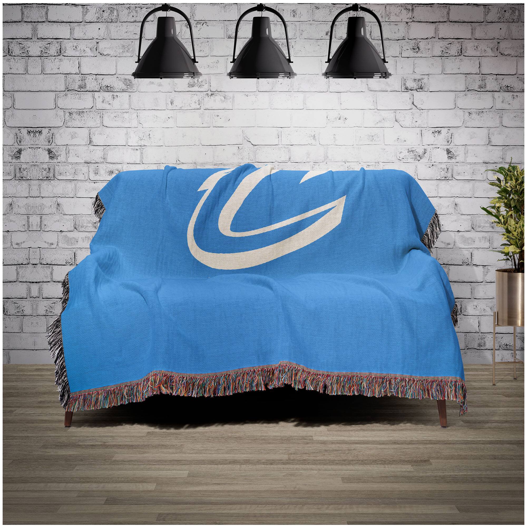 Alt View 1. Chad & Jake - Cleveland Cavaliers Woven Blanket - Blue.