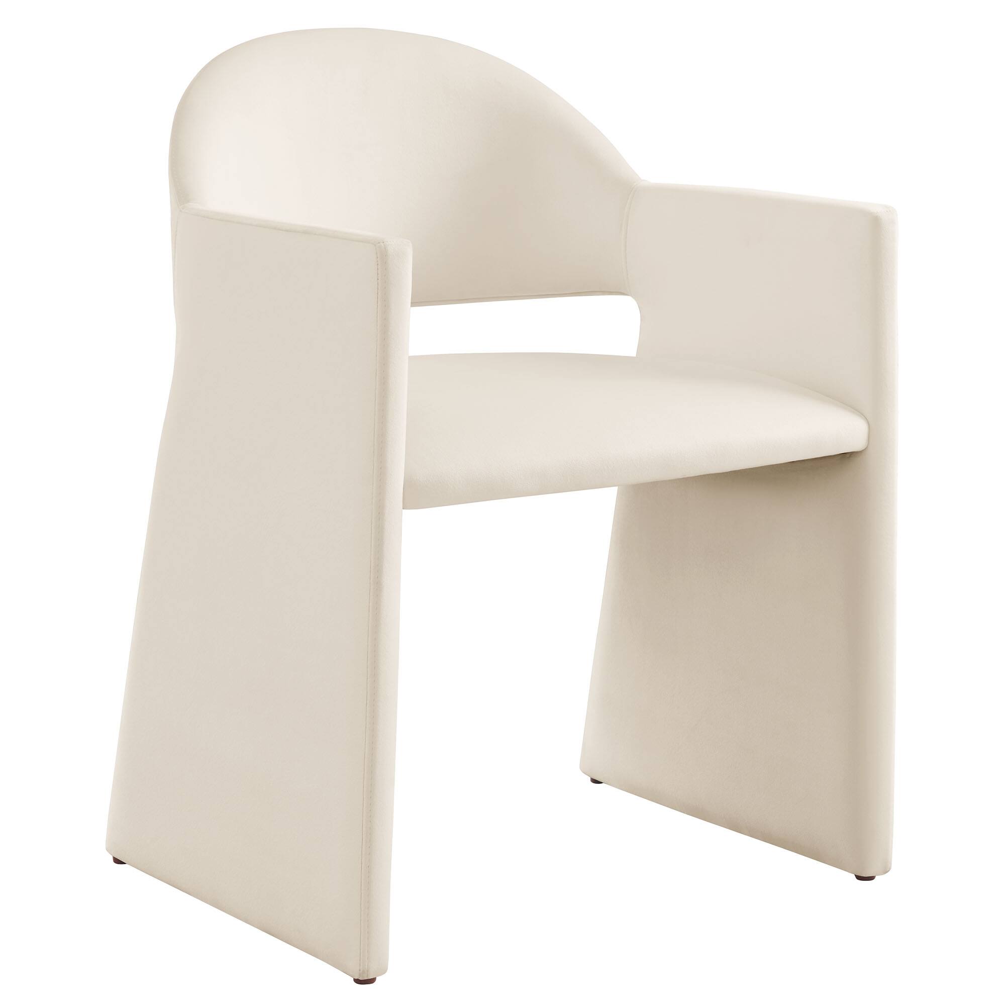 Angle. Modway - Talia Dining Armchair - Alabaster.