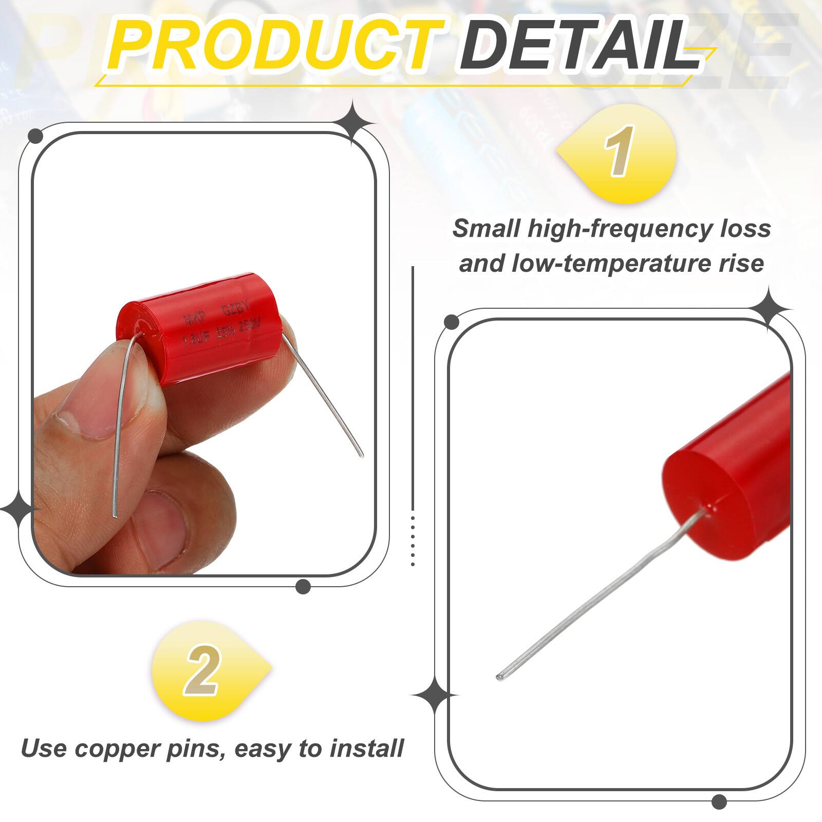PRODUCT DETAIL

1. Small high-frequency loss and low-temperature rise

2. Use copper pins, easy to install