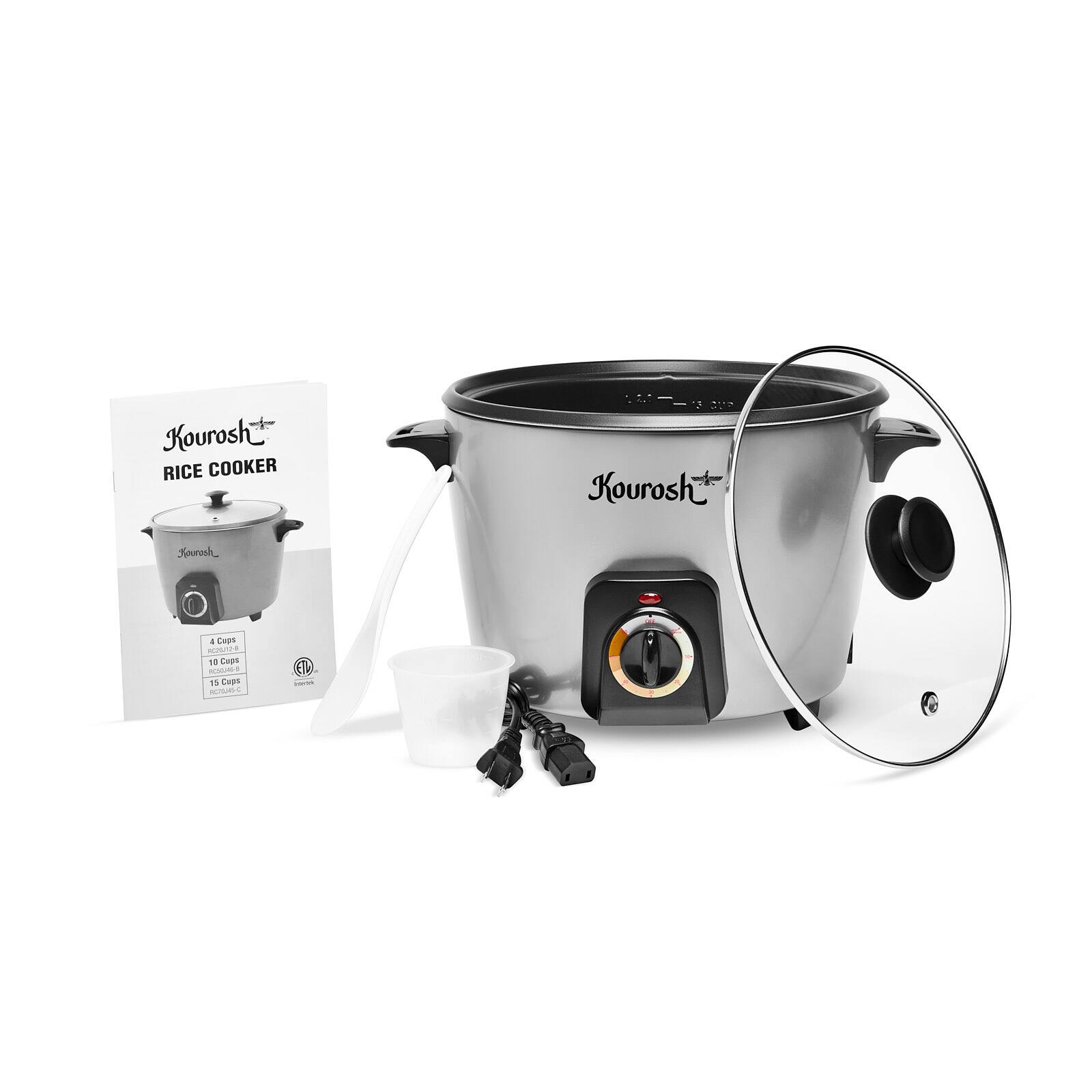 Kourosh Rice Cooker  
Kourosh Jah  
Cups: 18  
Coas R + T5  
Cups: 15