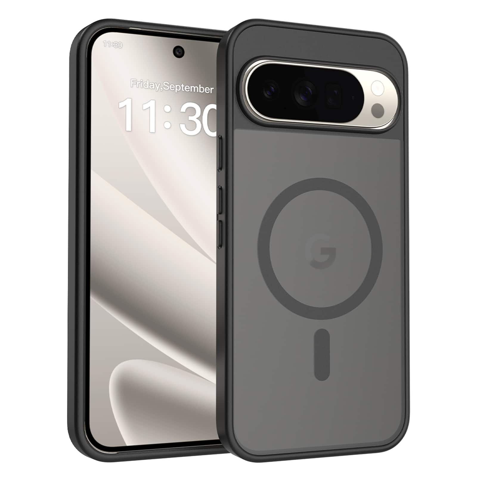 UUCOVER - Magnetic Case for Google Pixel 11,Shockproof TPU+PC Translucent Matte Case Compatible with MagSafe Slim Cover - Black price history on PriceWatchPro