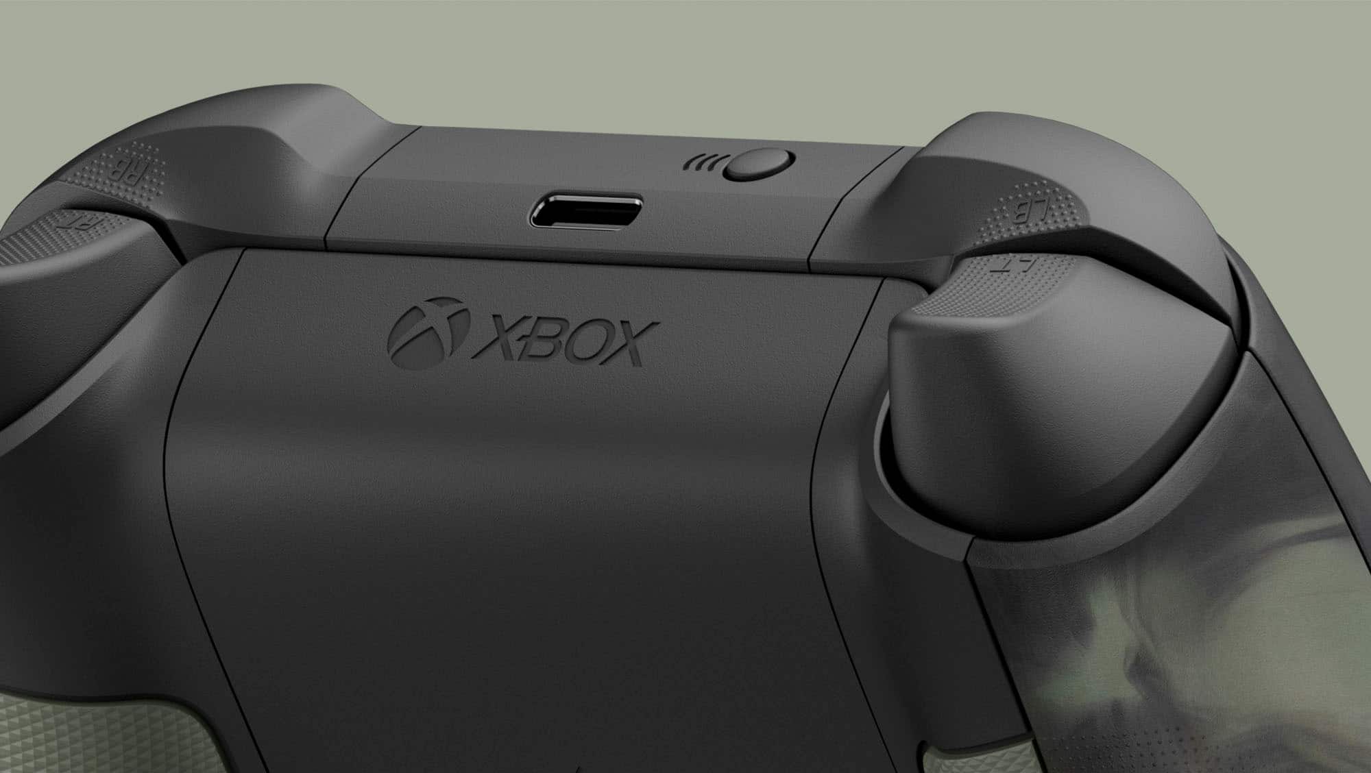 Alt View 15. Microsoft - Xbox Wireless Controller for Xbox Series X, Xbox Series S, Xbox One, PCs, and Cloud-Enabled Devices - Nocturnal Vapor Special Edition.