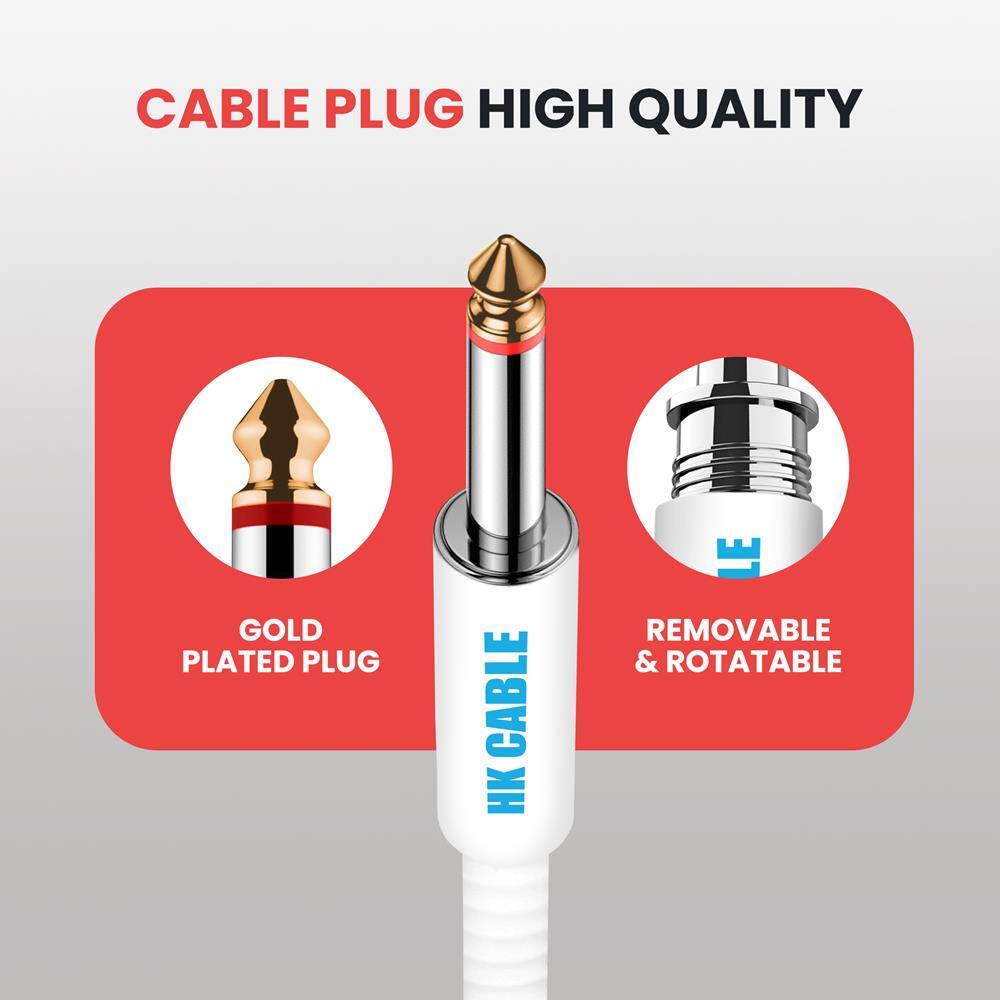 CABLE PLUG HIGH QUALITY

- GOLD PLATED PLUG
- REMOVABLE & ROTATABLE

HK CABLE