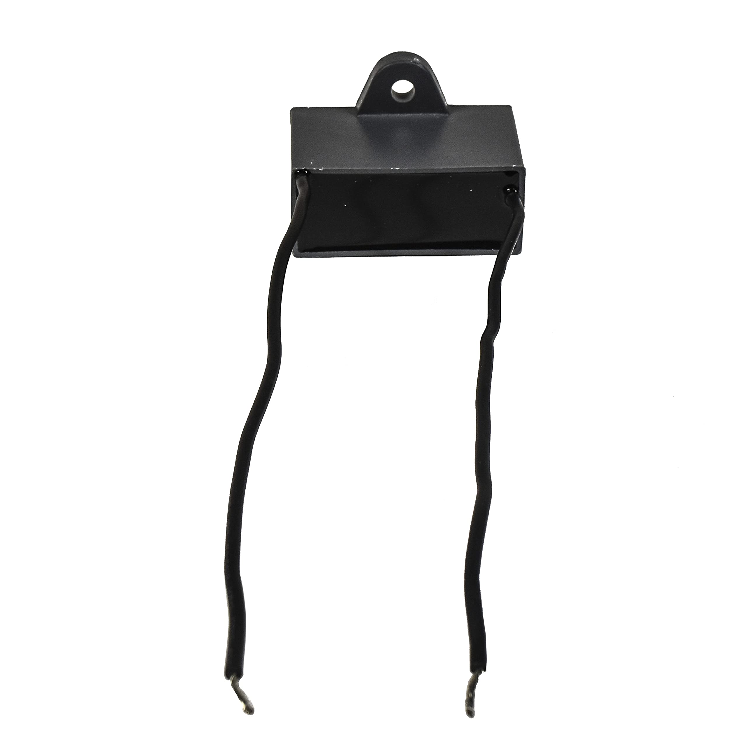 Alt View 1. HQRP - 15 uF Ceiling Fan Capacitor 2-Wire 250 VAC Replacement for Hampton Bay CBB61 UL Listed.