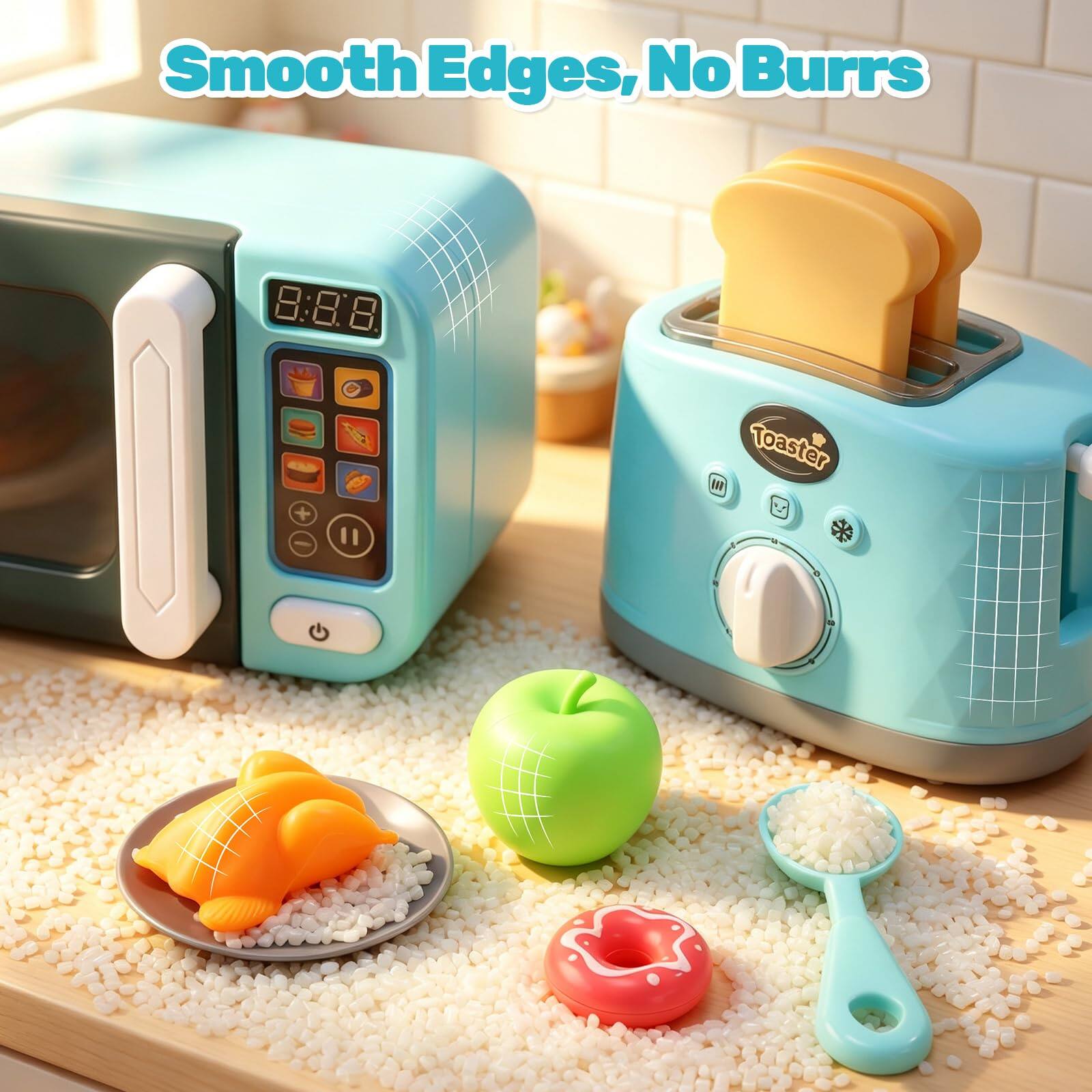 Smooth Edges, No Burrs

Toaster 100