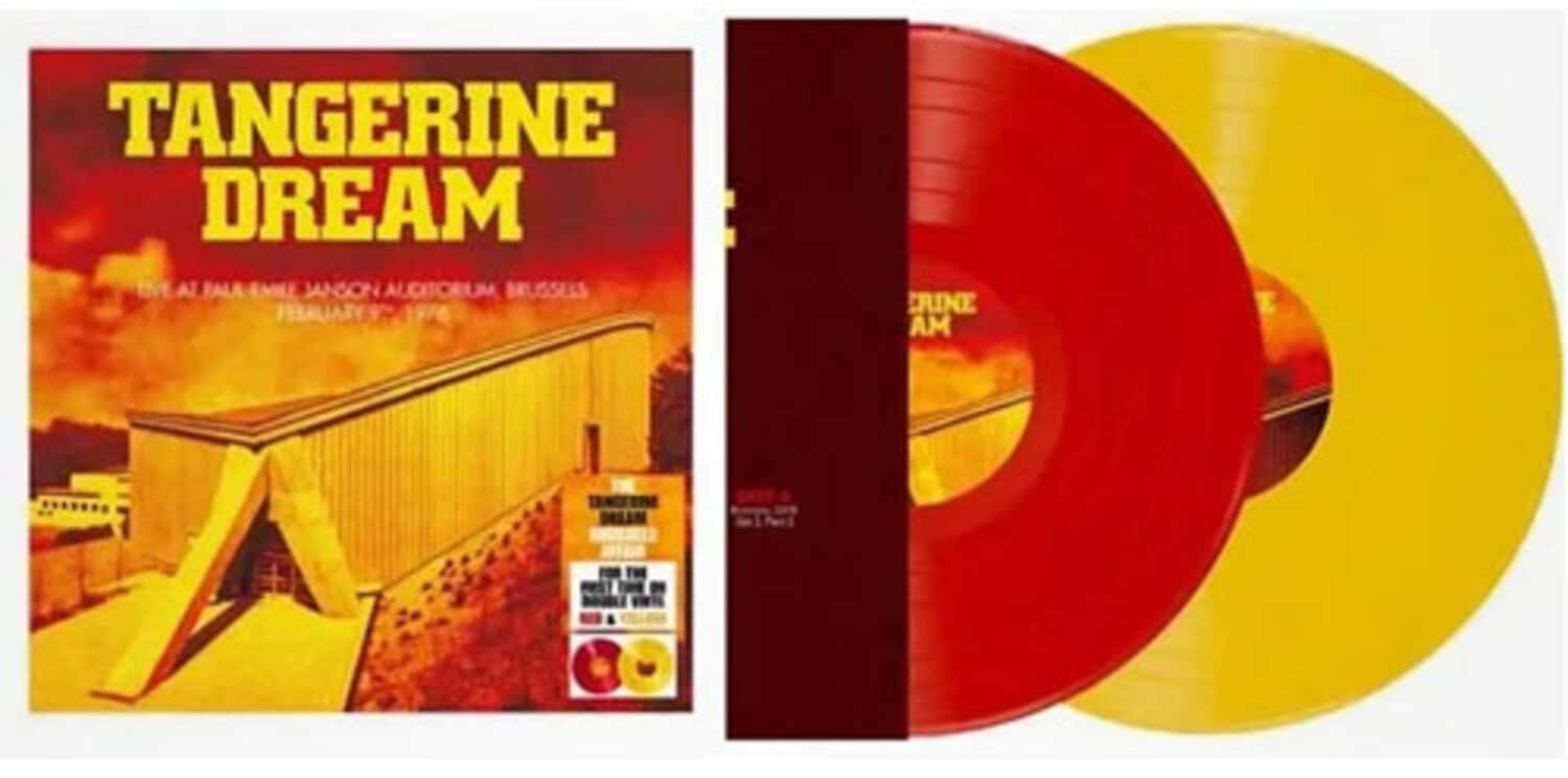 Tangerine Dream - Brussels 1976 - Red/Yellow   - VINYL LP price history on PriceWatchPro
