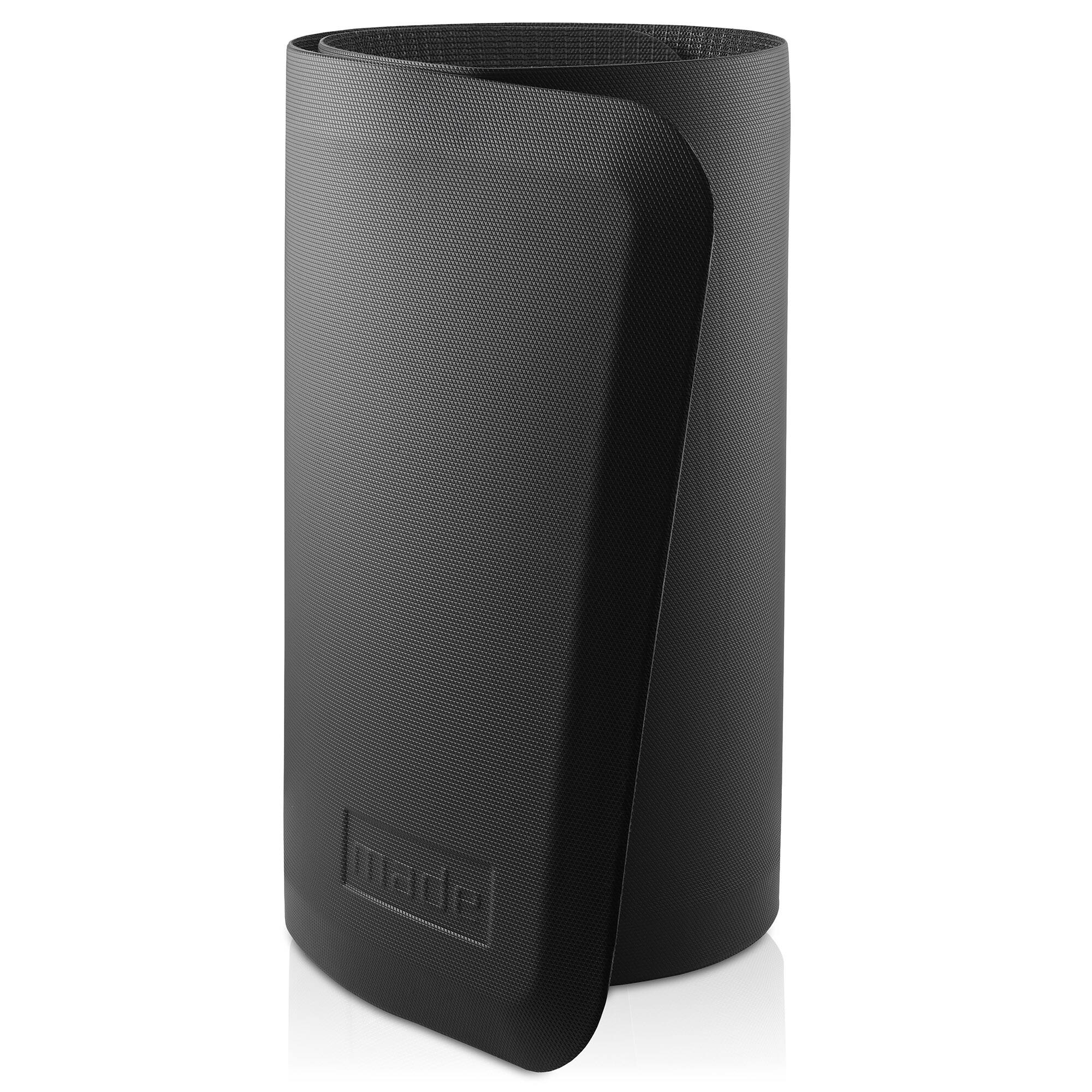 Alt View 2. Made Medical - 73 x 24-in Bedside Non-Slip Fall Mat - Anti Skid Pad for Elderly - Black.