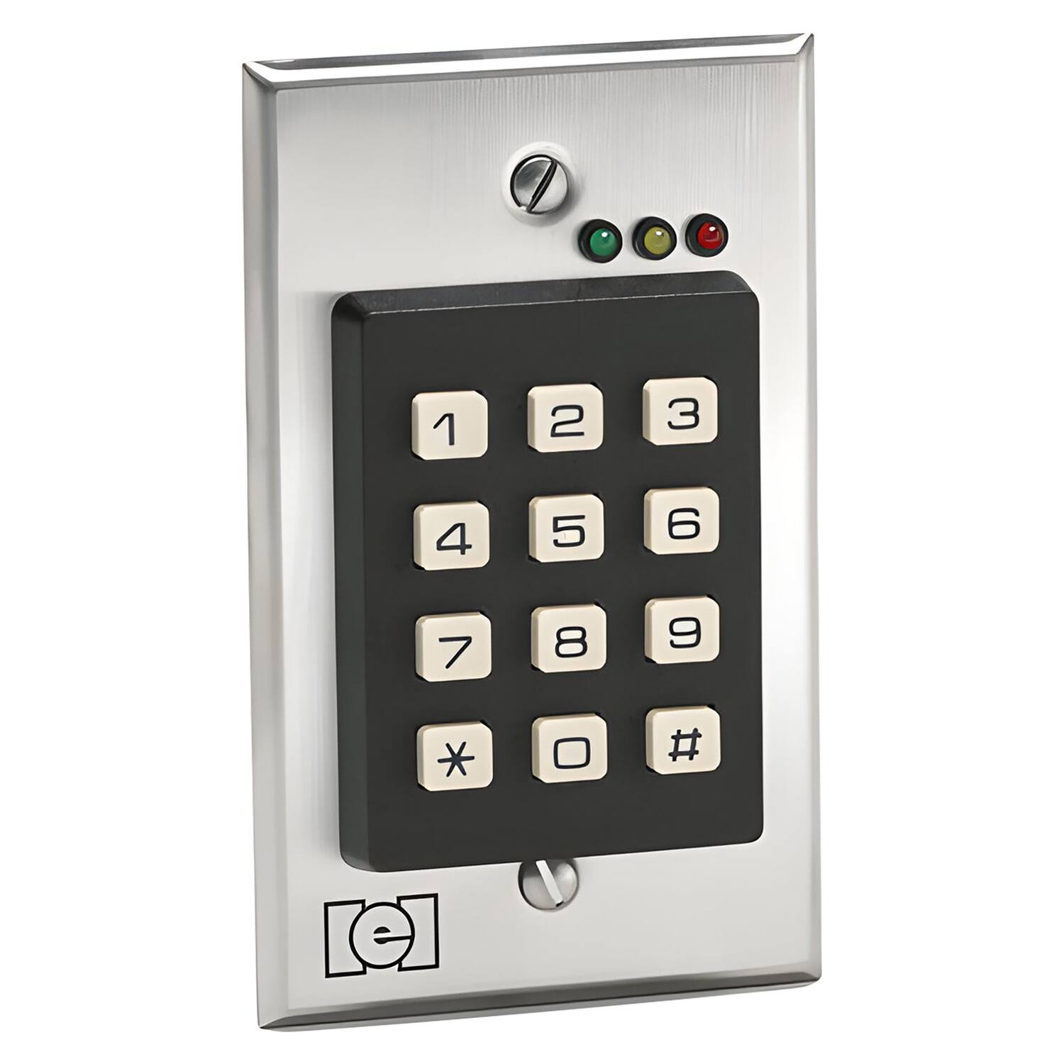 Front. Linear - 212i Comm Controller 120-User Door Gard Indoor Keypad.