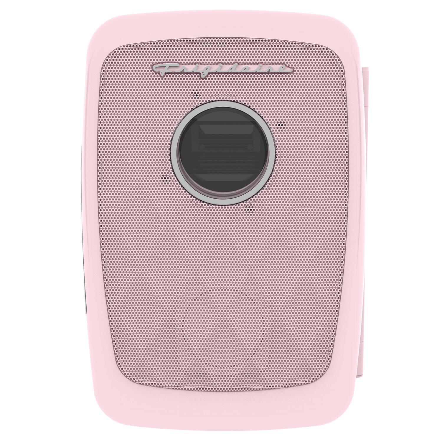 Left. Frigidaire - 0.14-Cu. Ft. Mini Fridge Bluetooth Speaker Grille Door - Pink.