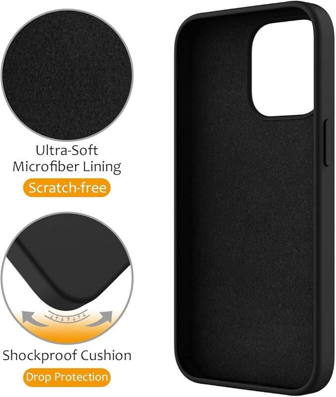 Ultra-Soft Microfiber Lining Scratch-free, Shockproof Cushion Drop Protection