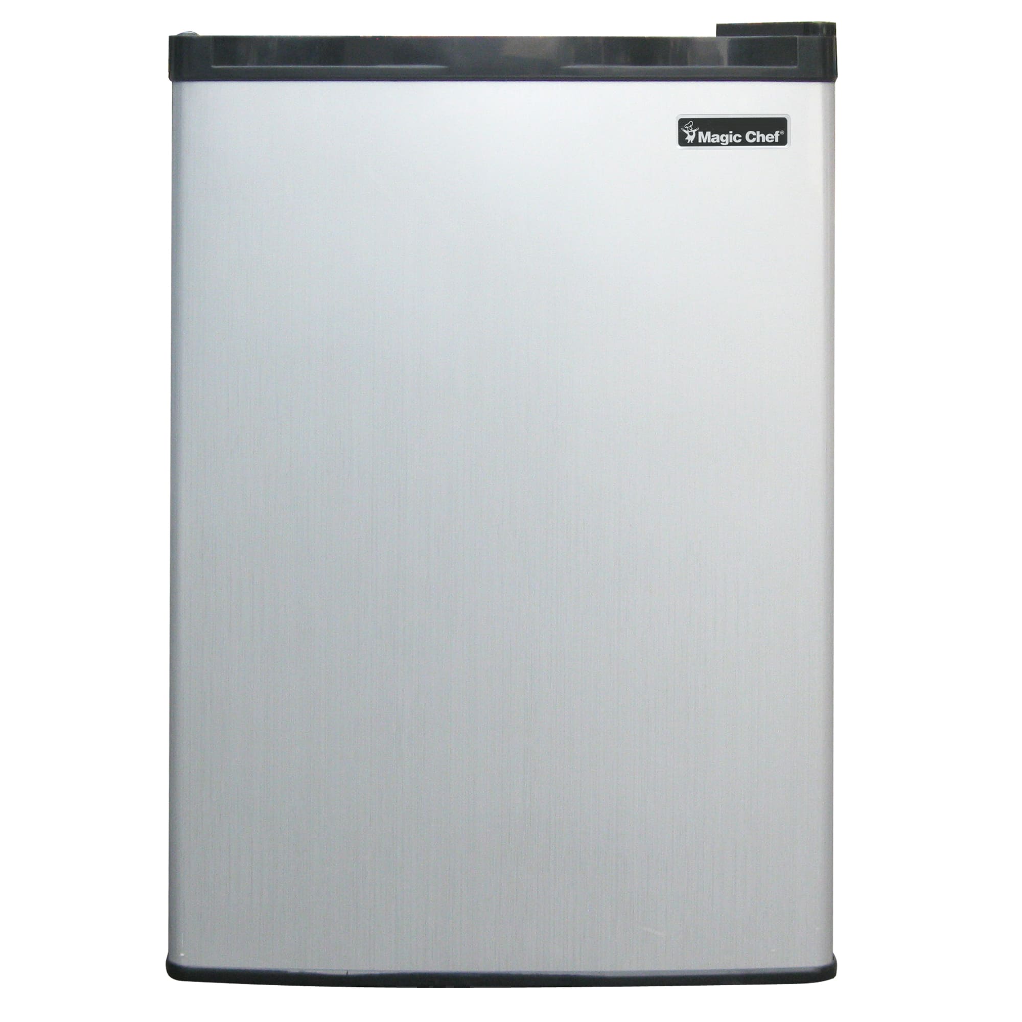 Magic Chef - 2.6 cu. ft. Mini Fridge in Stainless Steel - 1-Door - Silver