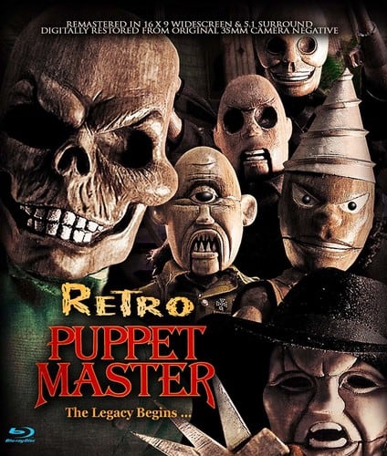 Front. Retro Puppet Master   - BLU-RAY.