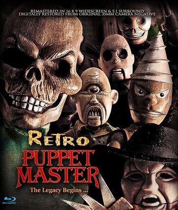 Front. Retro Puppet Master - BLU-RAY.