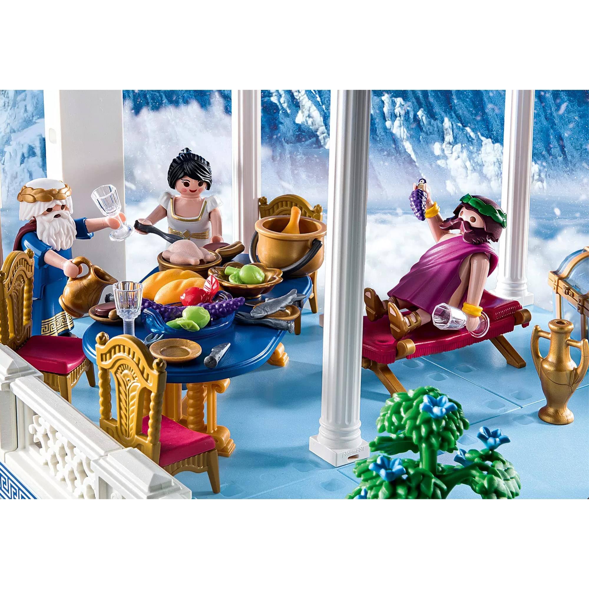 Alt View 4. Playmobil - Playmobil 70465 Palace of Greek Gods on Mount Olympus 294 Piece Building Set - Multi.