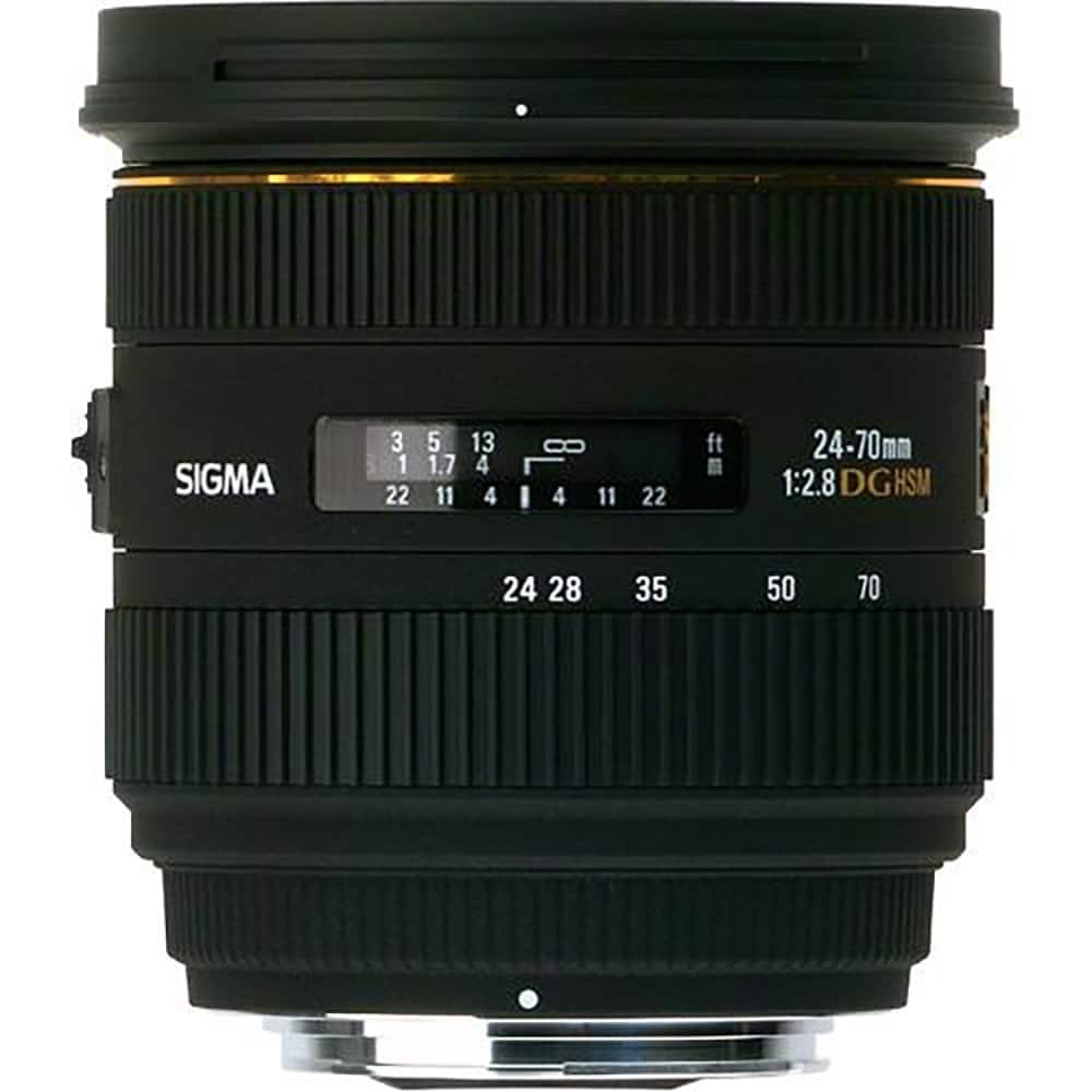 Sigma - 24-70mm f/2.8 IF EX DG HSM AF Standard Zoom Lens for Sony Digital SLR Cameras - Black