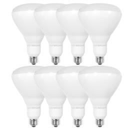 VIRIBRIGHT - BR30 LED Bulb, 700 Lumens, Dimmable, CEC, T20, 90+ CRI, Daylight 5000K (8-Pack) - White