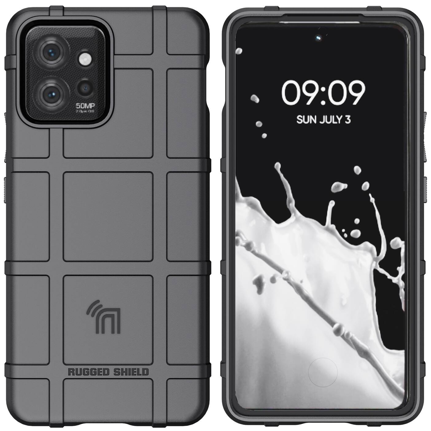 50MP 70  
09:09 SUN JULY 3  
RUGGED SHIELD
