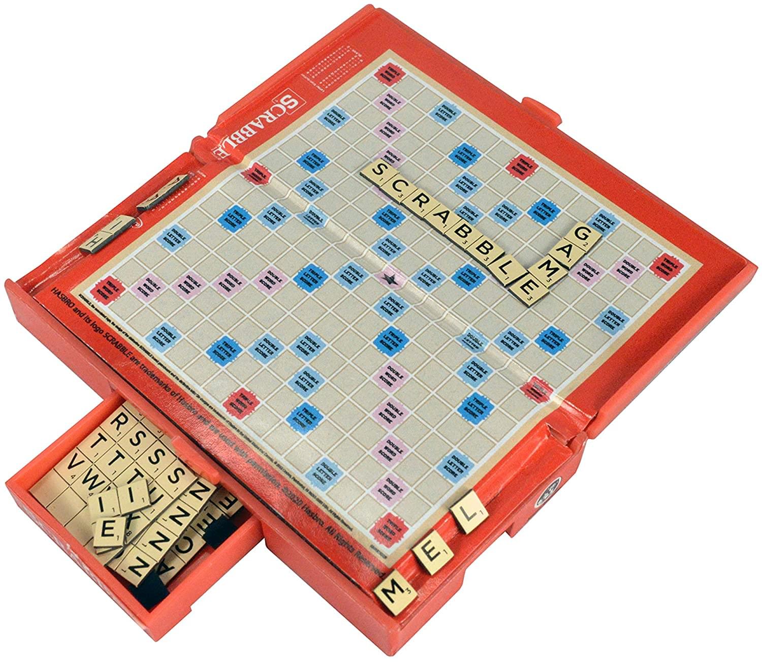 Super Impulse - World's Smallest Scrabble Board Game - Red