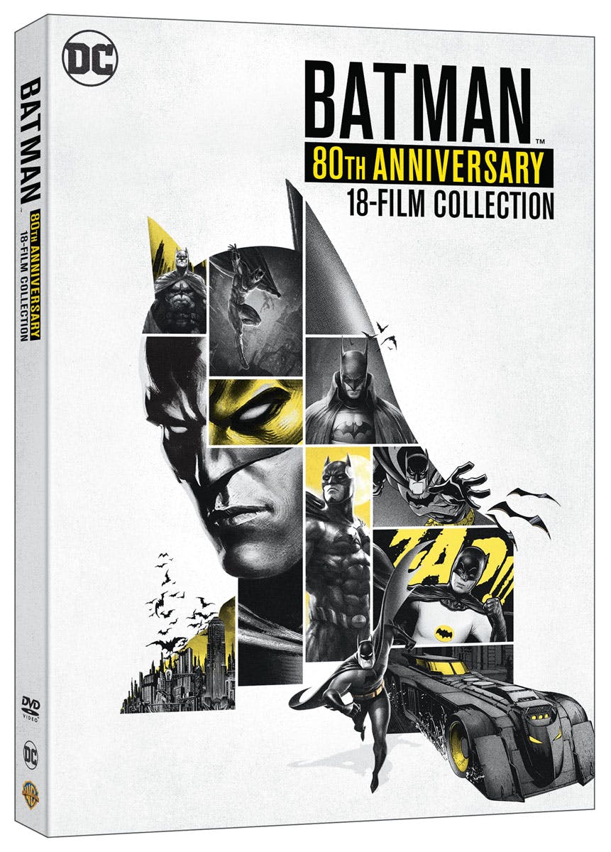 Angle. Batman 80th Anniversary Animated 18-film Collection (Box Set) [DVD].
