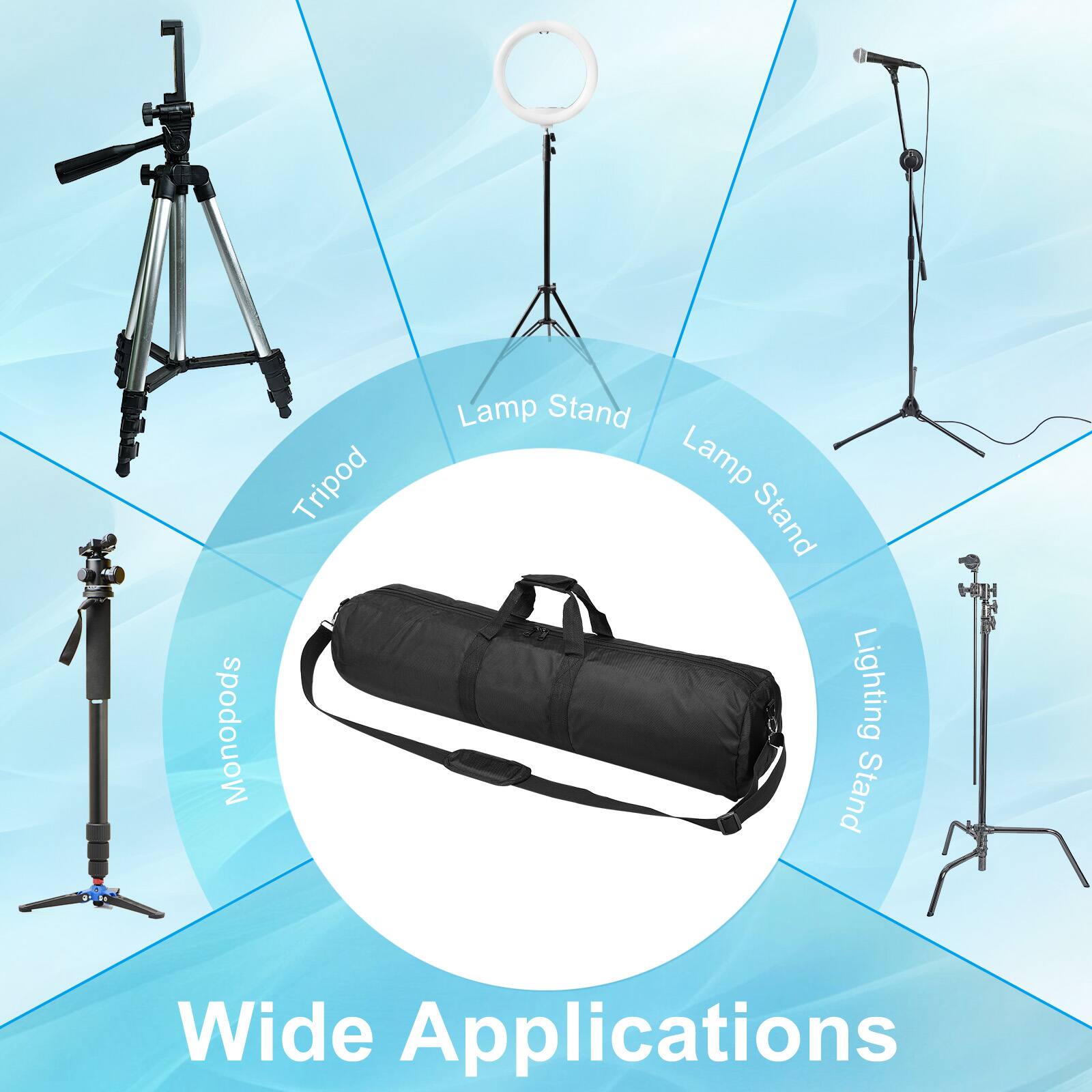 Monopods, Tripod, Lamp Stand, Lighting Stand, Wide Applications