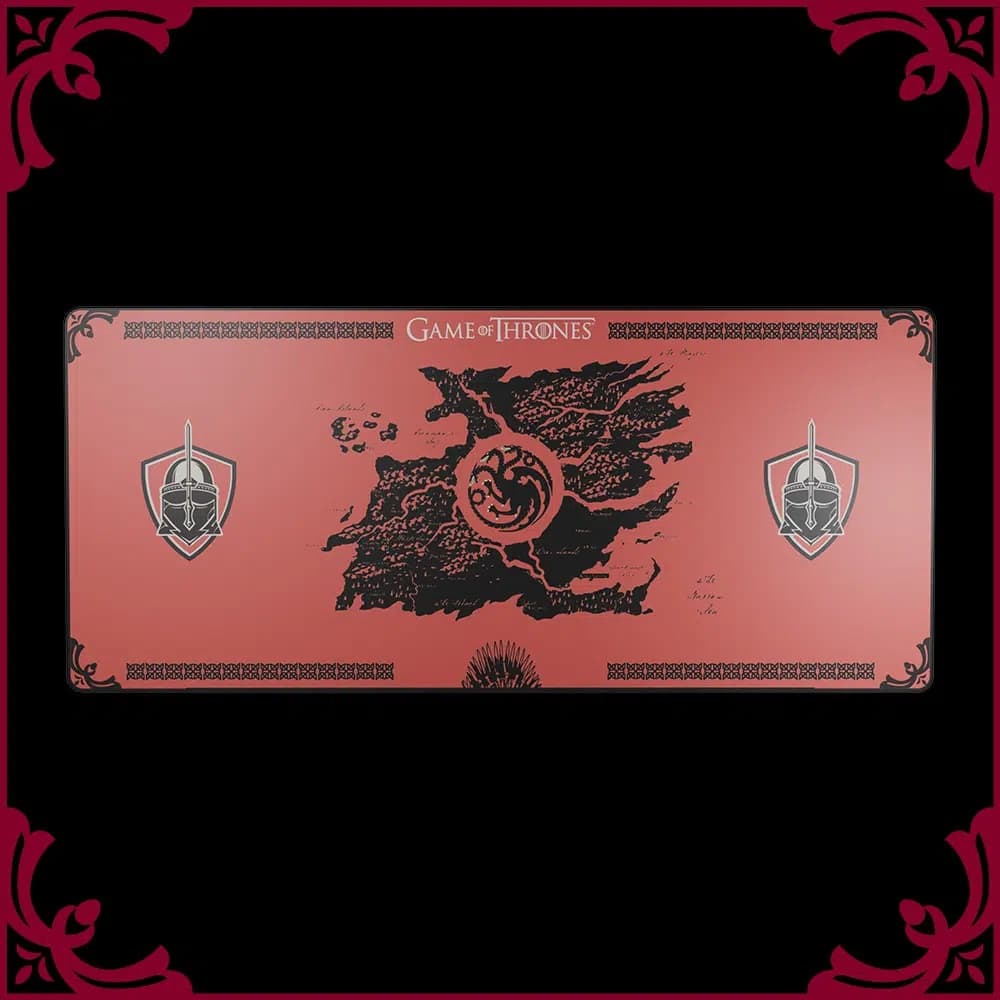 Lexip - GAME OF THRONES TARGARYEN XXL MOUSE PAD - Red