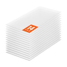 VEVOR - 14 Pack Polycarbonate Greenhouse Panels, 2' X 4' X 0.32'' Roof Panels Sheets, Waterproof UV Protected Corrugated Plastic - White Transparent