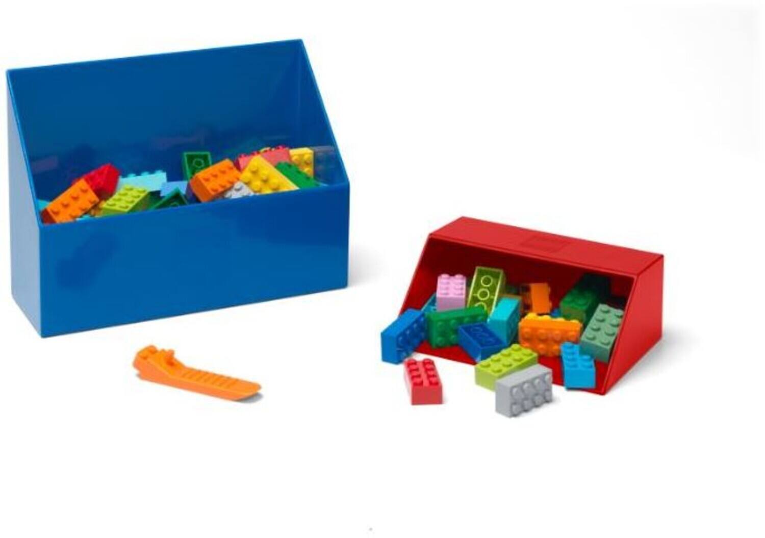 Alt View 2. Room Copenhagen - Room Copenhagen - Storage  Brick Scooper Set, 2 Pieces, Blue   - Collectibles - Multicolor.