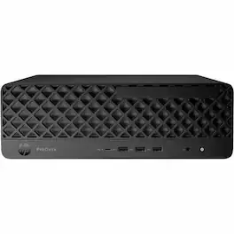 HP - ProDesk 4 G1i Desktop Computer - Intel Core Ultra 7 15th Gen 265 - vPro Technology - 32 GB - 512 GB SSD - Small Form - Jack Black