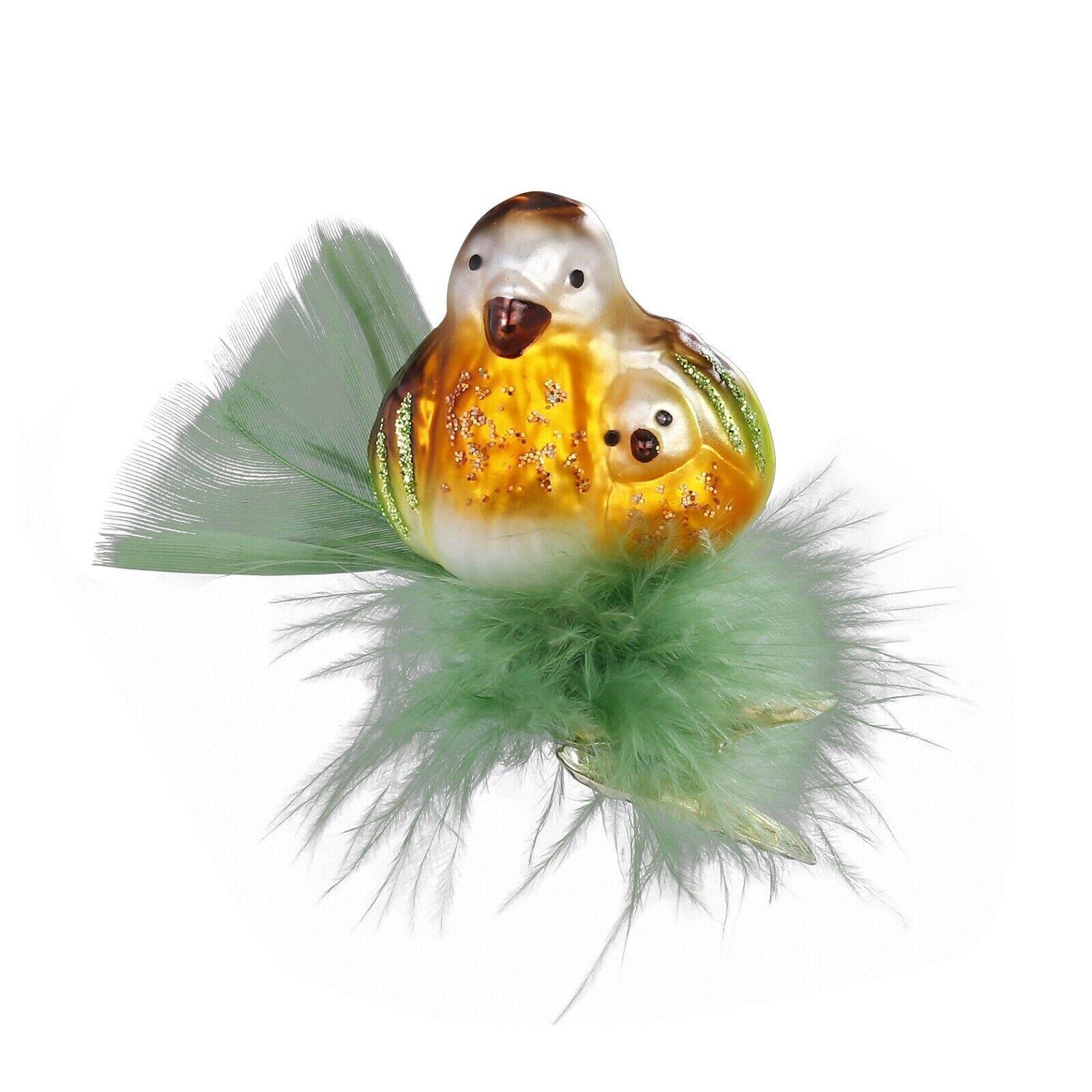 Inge Glas - I Love You Bird Haus German Glass Christmas Tree Ornament FREE BOX - Multicolor price history on PriceWatchPro