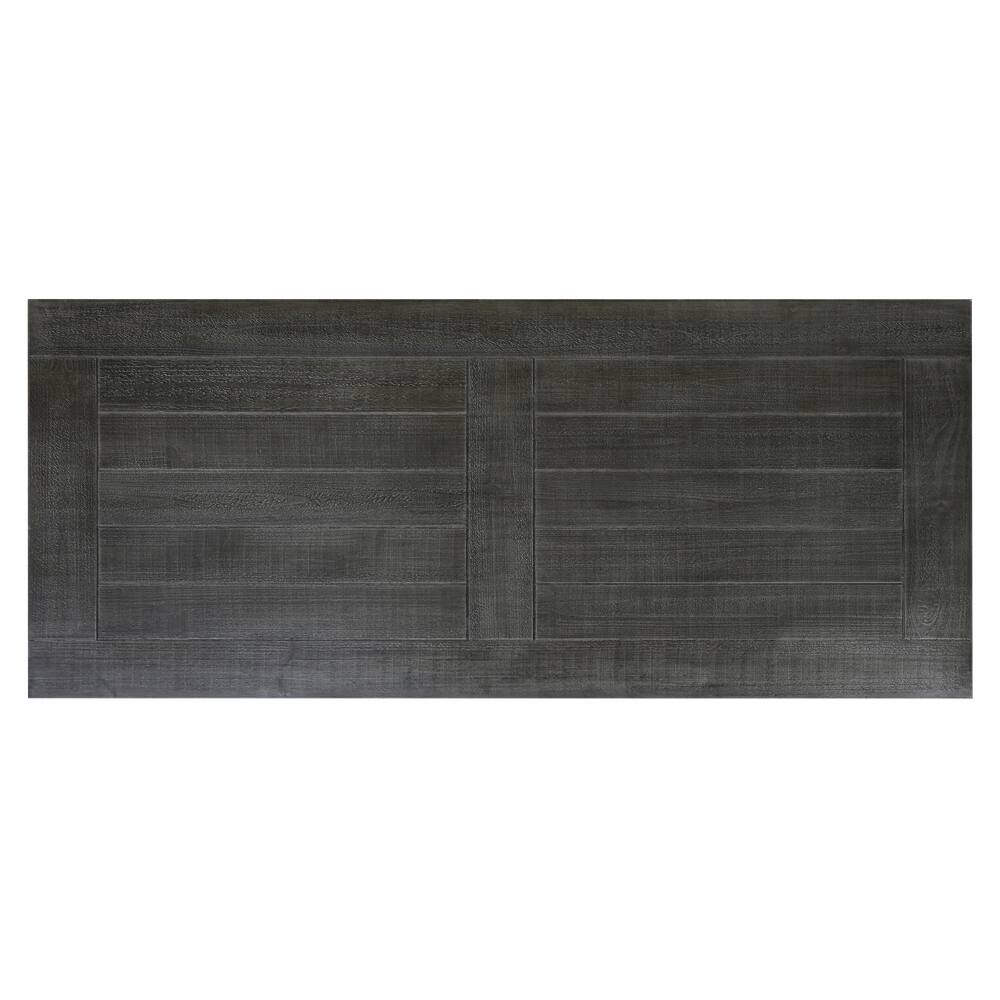 Alt View 10. Loheer - Loheer farmhouse lift top coffee table, solid wood splice tabletop, two tier living room table - Antique Gray and Weathered White.