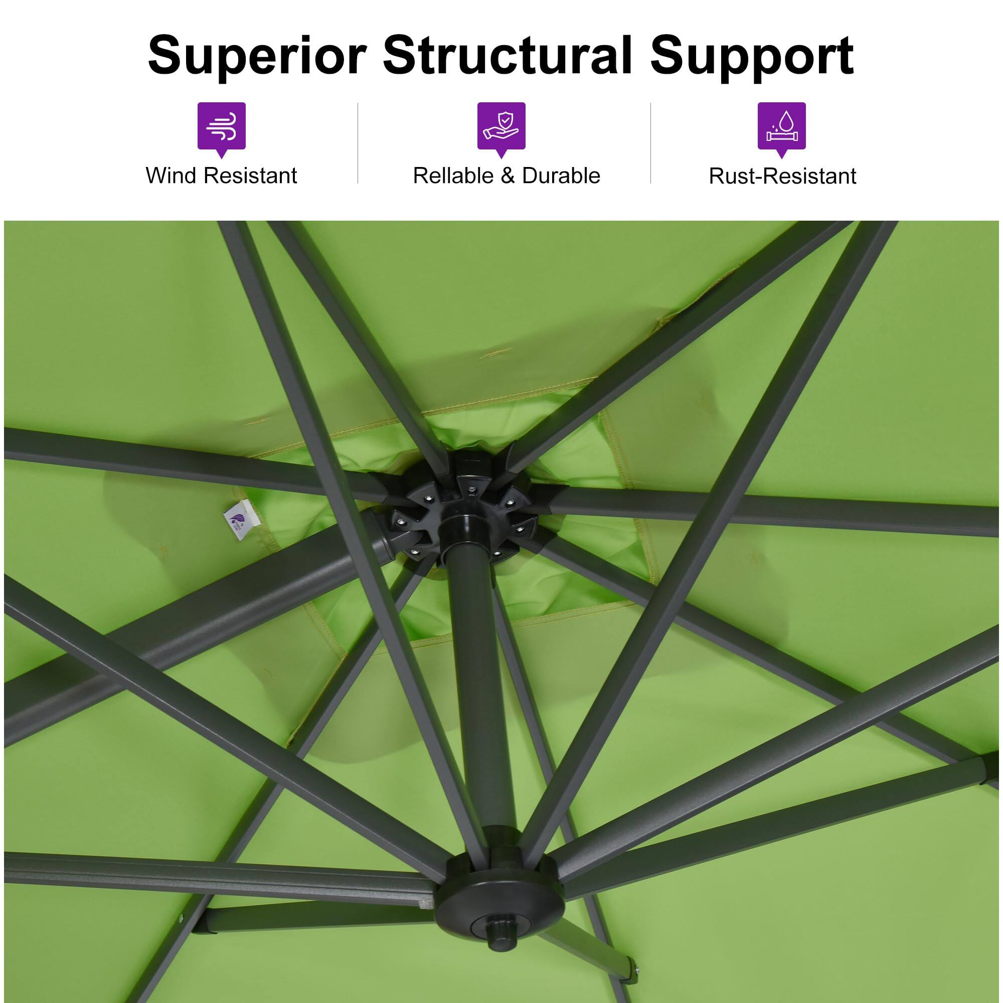 Superior Structural Support

- Wind Resistant
- Reliable & Durable
- Rust-Resistant