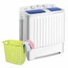 Compact Portable Washing Machine Twin Tub 20 lbs Washer Spinner Home Dorm