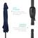 EASY STORAGE
Built-in hand crank allows for quick setup & breakdown
DURABLE ASSEMBLY
Push-button connector pin protects the pole from damage