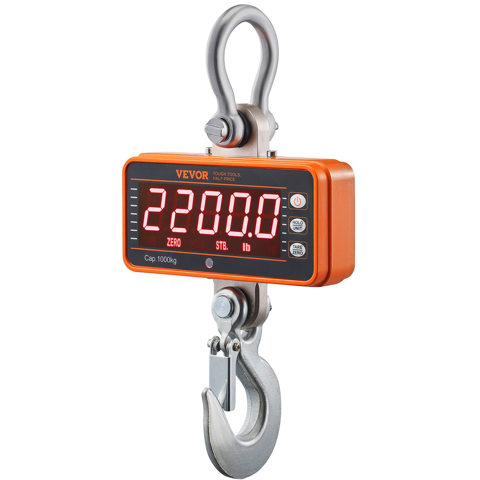 VEVOR TOUGH TOOLS HALF PRICE  
2200.0  
HOLD UNIT  
ZERO  
STB.  
lb  
Cap. 1000kg