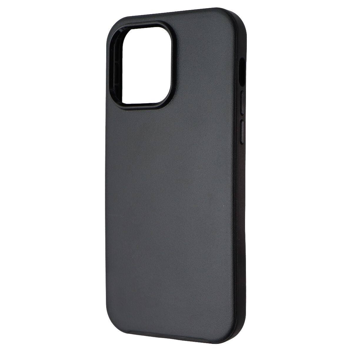 Front. OtterBox - Symmetry+ Series Case for MagSafe for iPhone 14 Pro Max - Black.